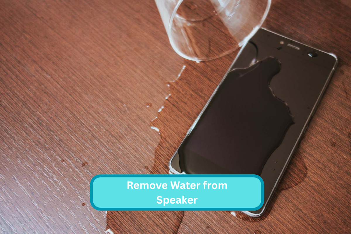 Remove Water from Speaker