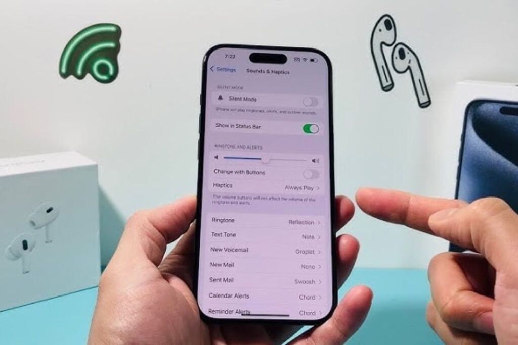 phone speaker makes vibrating noise