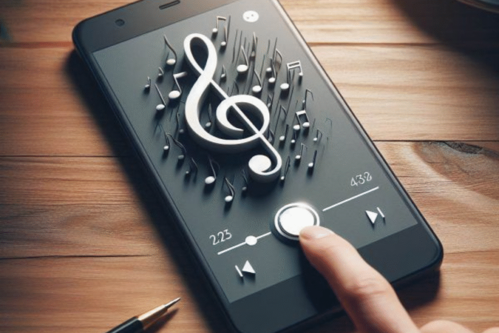 vibrating noise in phone speakers.