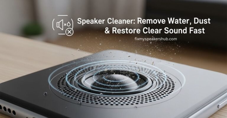 speaker cleaner